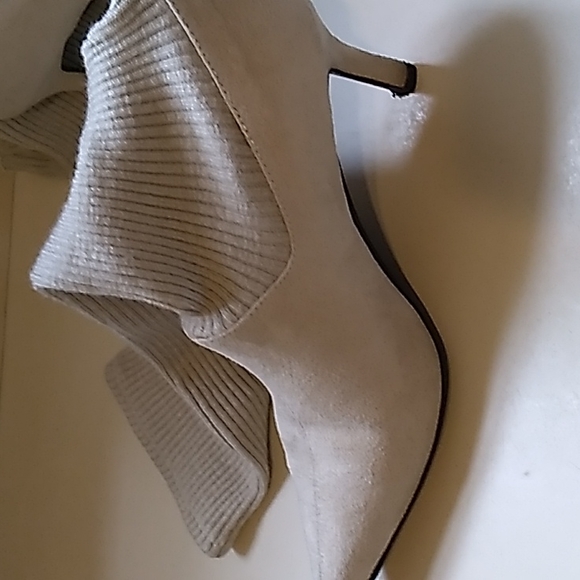 Vintage, Rampage, Fabric, Upper Balance, Beige Boots, beautiful - Picture 8 of 11